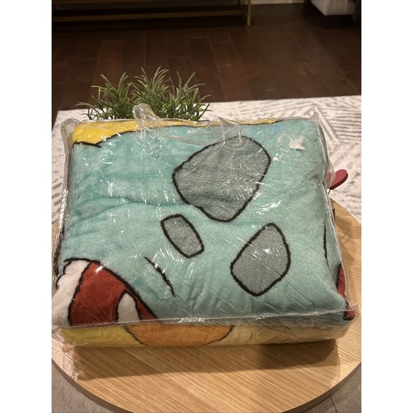 Twin Size 60”x80”inch Pokémon Plush Raschel Blanket - Picture 3 of 7